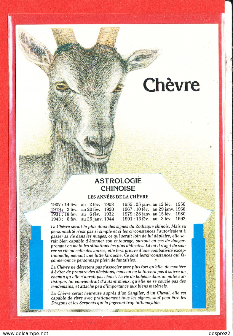 ASTROLOGIE Chevre Cp Edit Gendre * Format 15 Cm X 10.5 Cm - Astrology