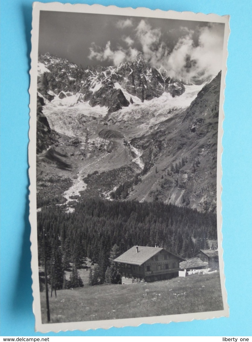 Pension Du GLACIER ( Prop. Melle Marie THEUX ) LA FOULY - VAL FERRET (8917) Anno 1948 > Klosters ( See / Voir Photo ) ! - Sion