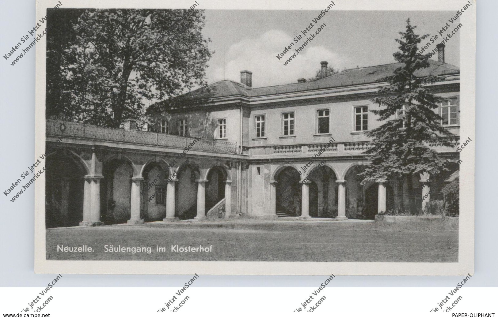 0-1222 NEUZELLE, Säulengang Im Klosterhof, 1954 - Neuzelle