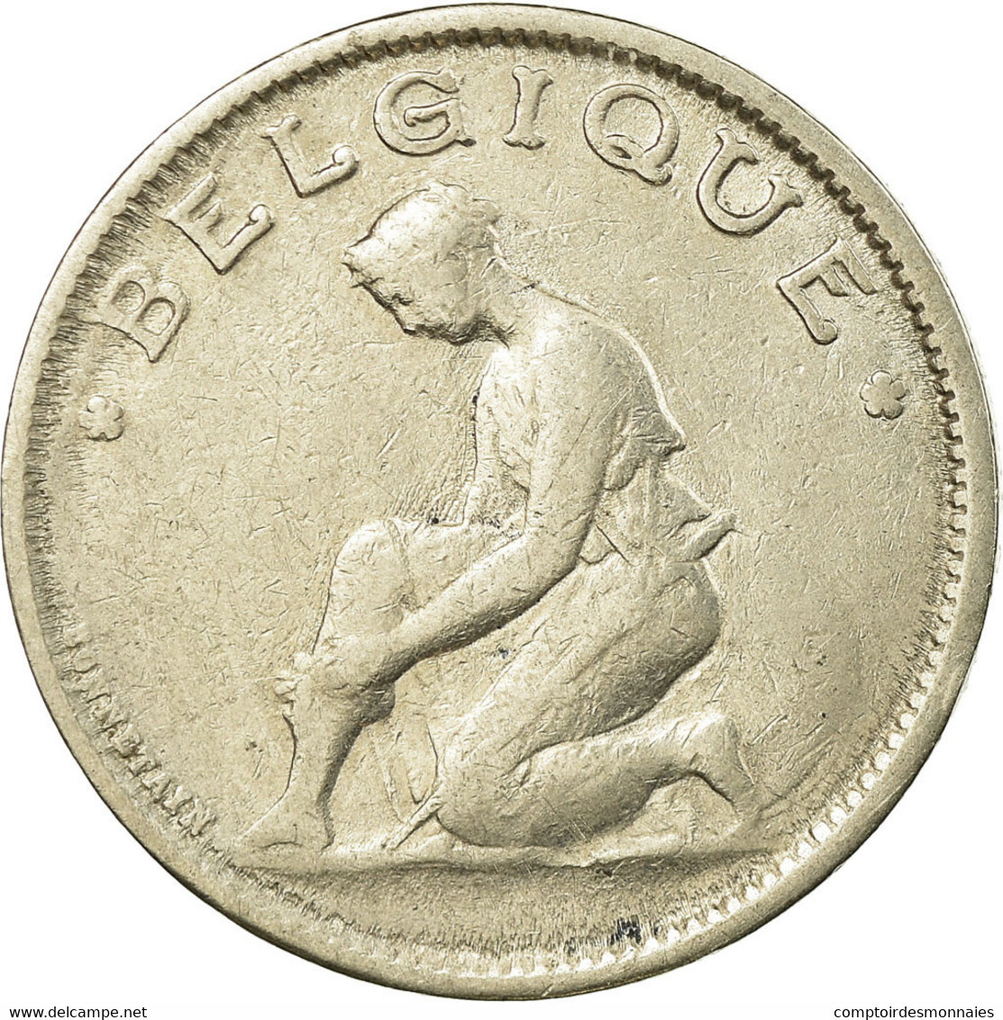 Monnaie, Belgique, Franc, 1934, TTB, Nickel, KM:89 - 1 Frank