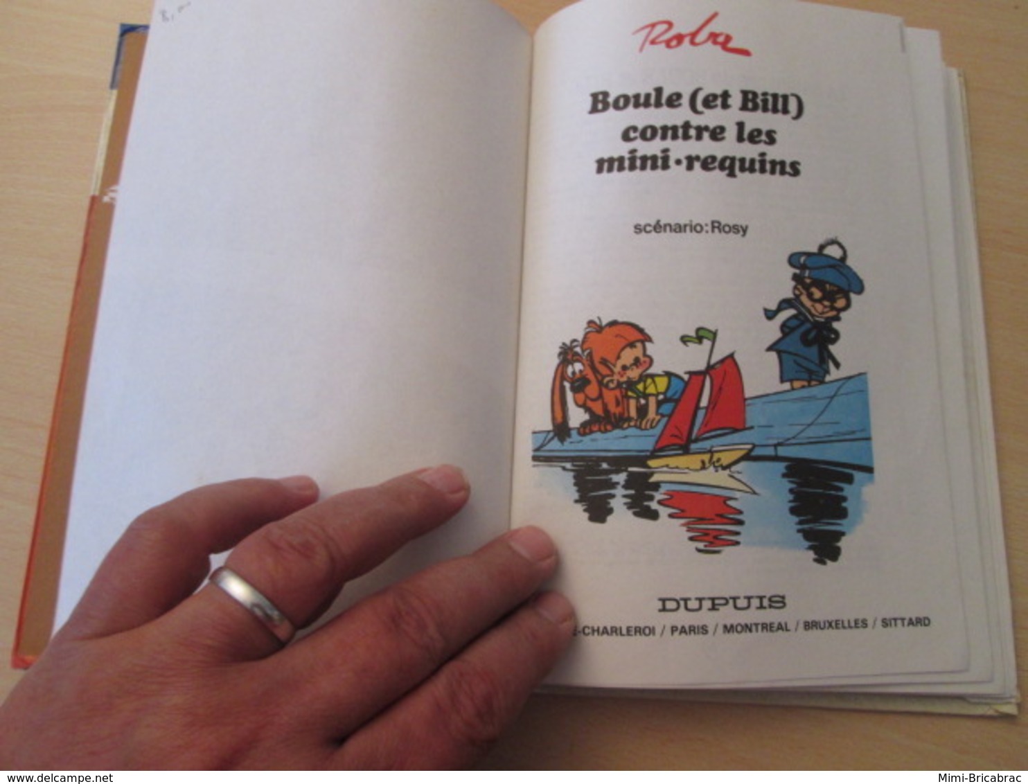 BD0320 / 1985 BOULE ET BILL CONTRE LES MINI-REQUINS  / TRESORS DES MINI-RECITS Cotée 8 € , Très Bon état ! - Boule Et Bill