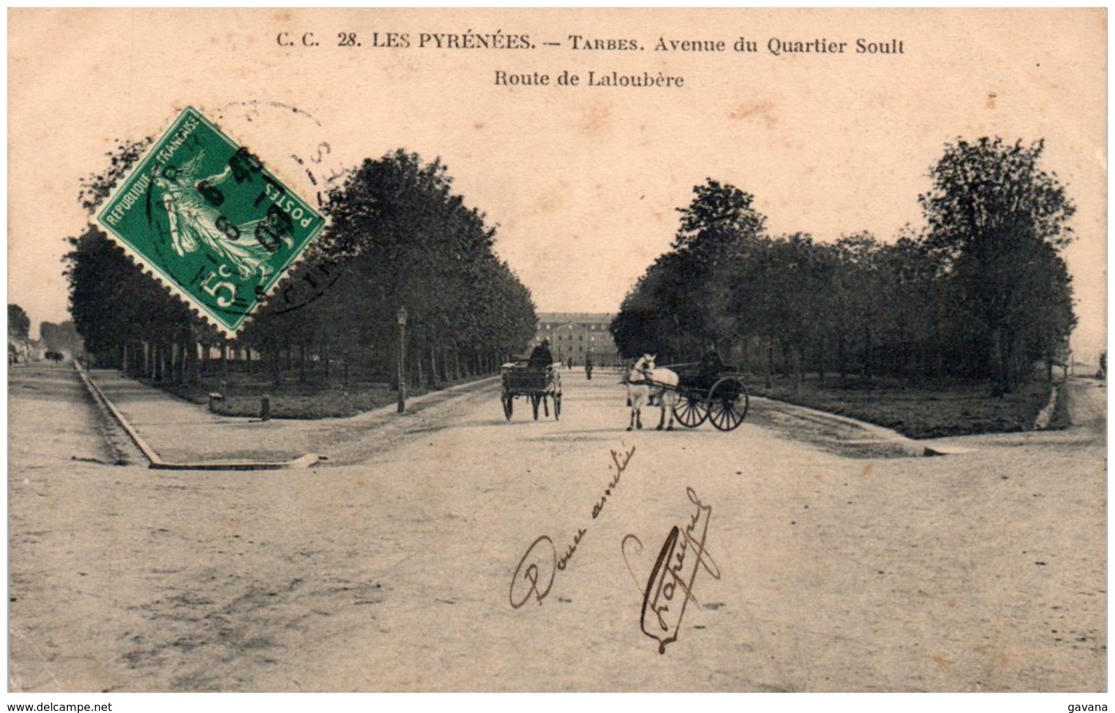 65 TARBES - Avenue Du Quartier Soult - Route De Laloubère - Tarbes