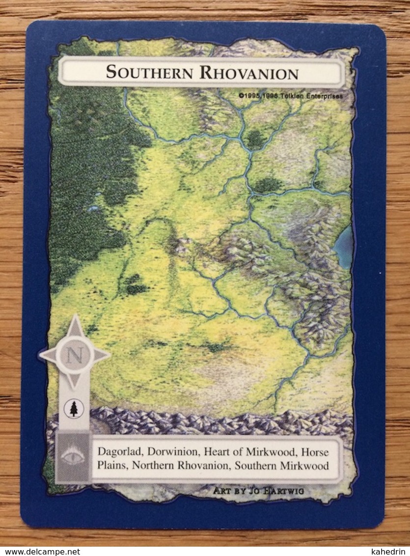 Middle Earth CCG LOTR, The Wizards Blue Border Unlimited: Southern Rhovanion, Mint / Near Mint - Sonstige & Ohne Zuordnung