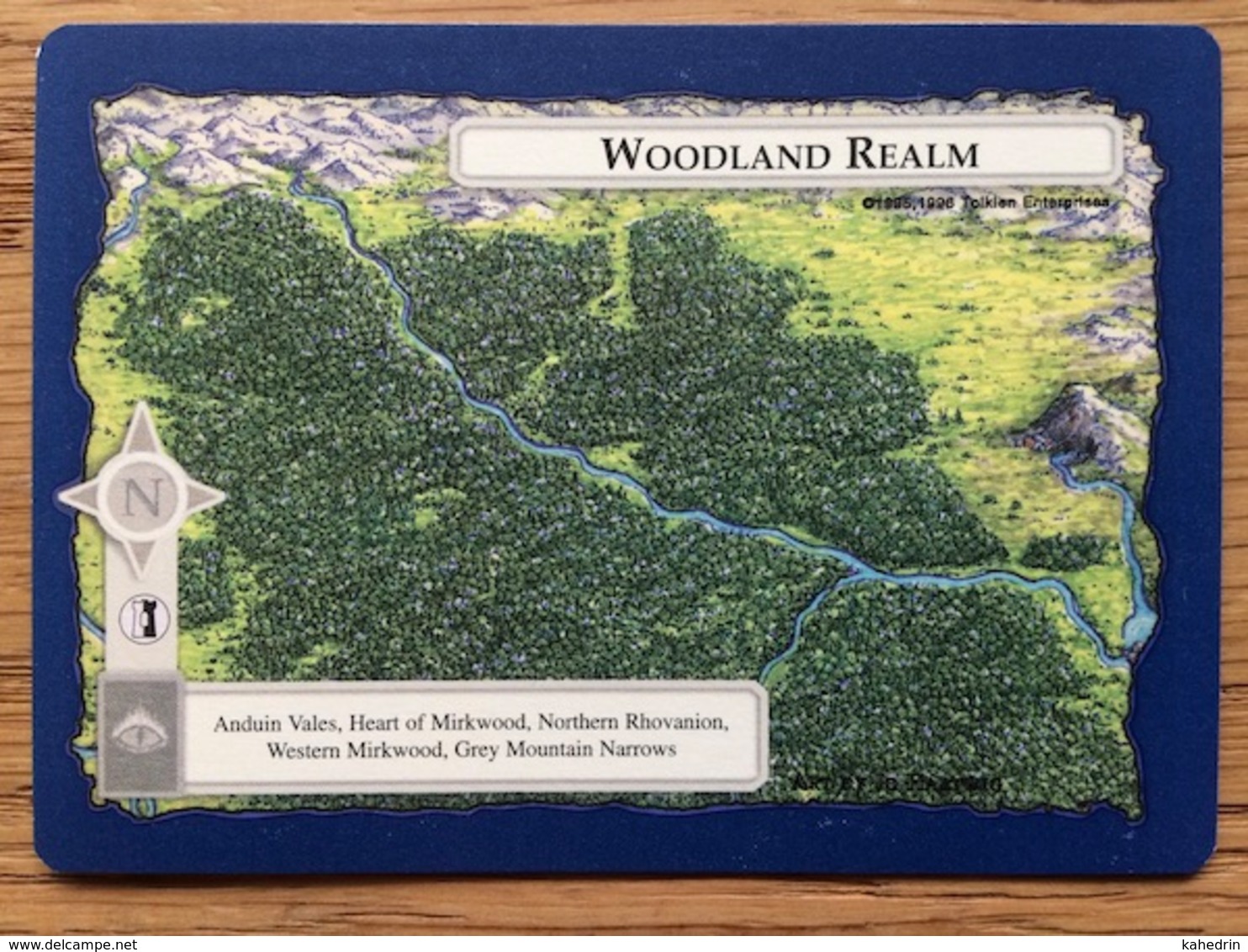 Middle Earth CCG LOTR, The Wizards Blue Border Unlimited: Woodland Realm, Mint / Near Mint - Sonstige & Ohne Zuordnung