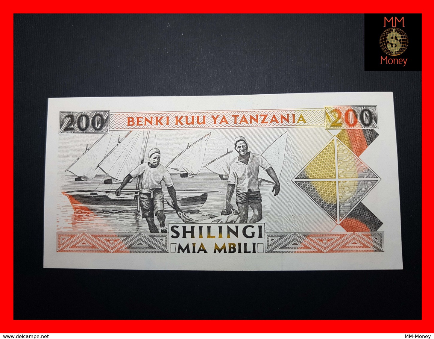 TANZANIA 200 Shilingi 1993 P. 25 A  UNC - Tanzania