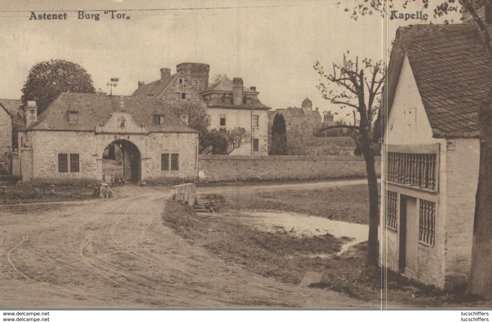 Astenet - Lontzen - Burg "Tor" - Kapelle - Chapelle - 2 Scans - Lontzen