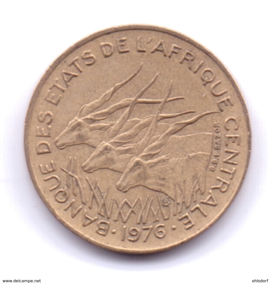 AFRIQUE CENTRALE 1976 (BEAC): 5 Francs, KM 7 - Autres – Afrique