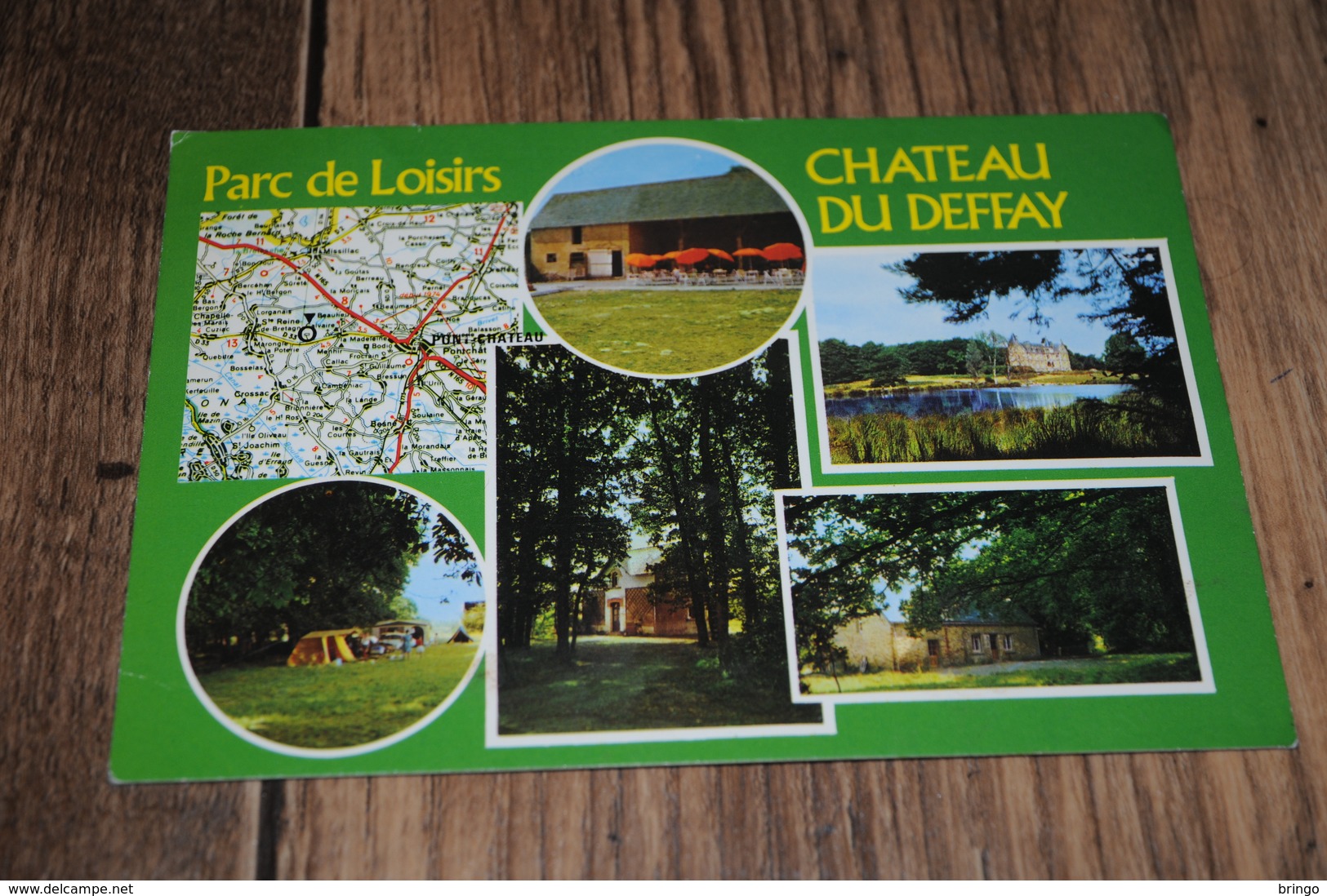 13081               SAINTE REINE DE BRETAGNE - C/ Pontchâteau - Parc De Loisirs - Château Du Deffay - Castel Camping - Other & Unclassified