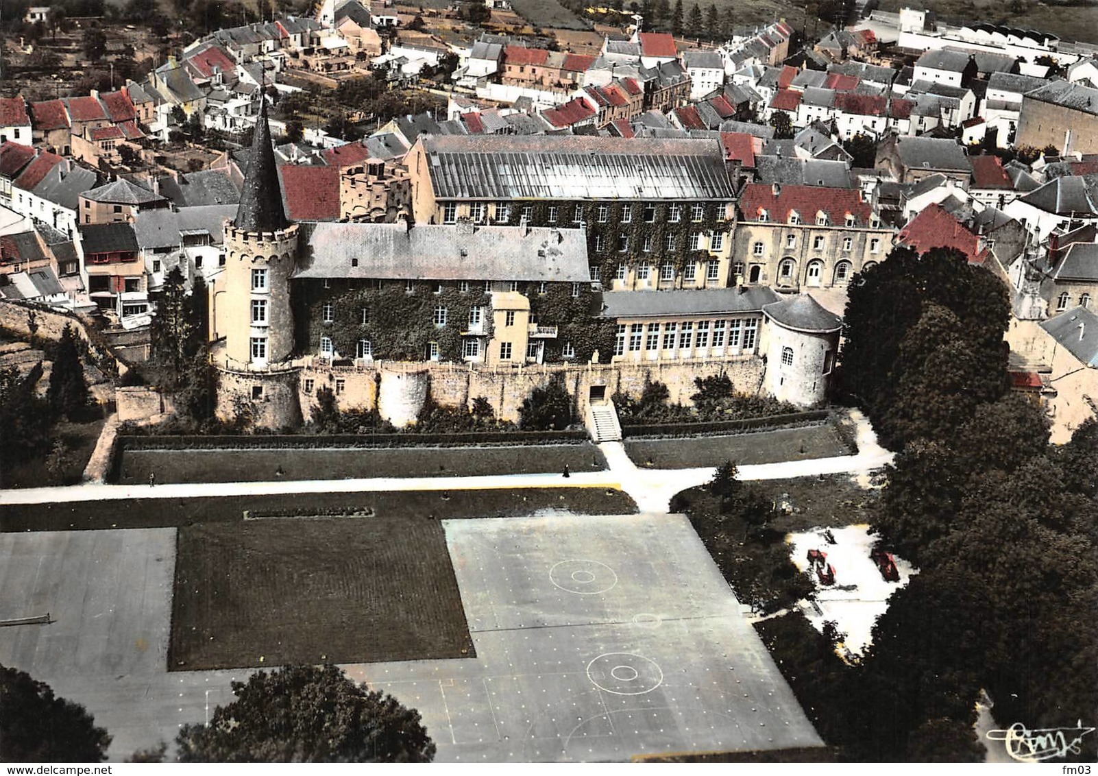 Florennes Vue Aérienne Château - Florennes