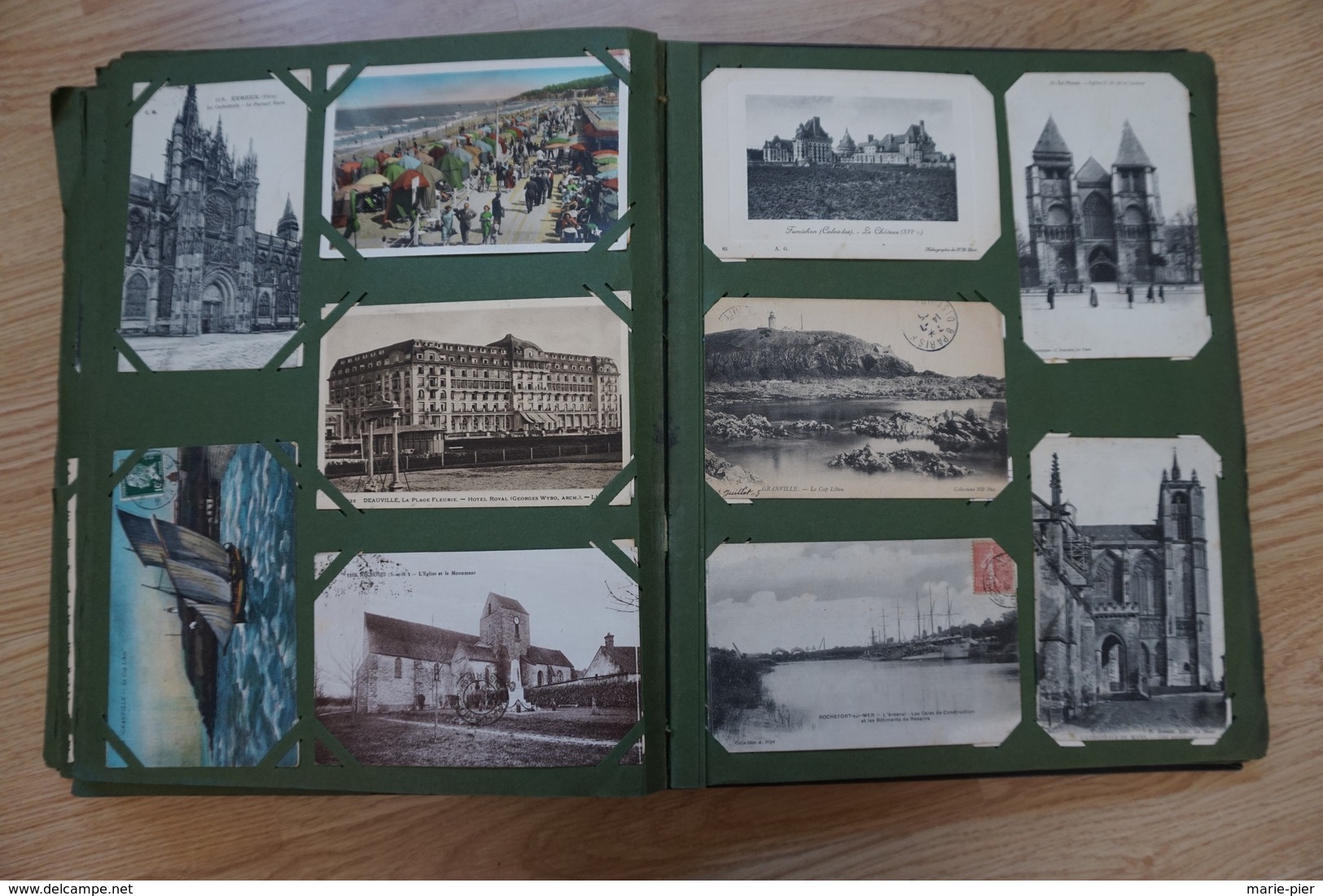 album de cartes postales régions ouest france