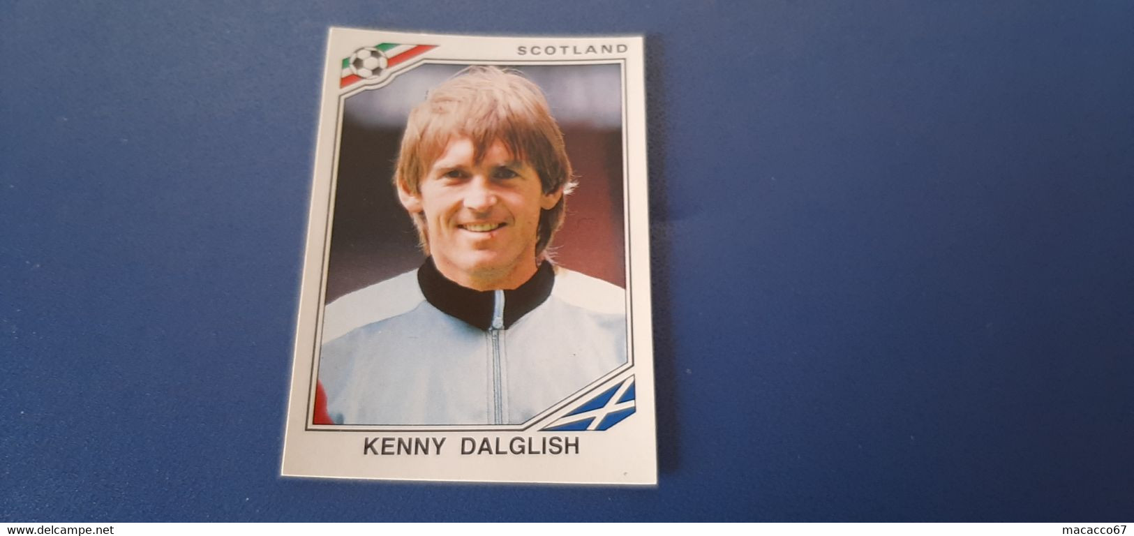 Figurina Panini WM Mexico 86 - 341 Dalglish Scozia - Edizione Italiana