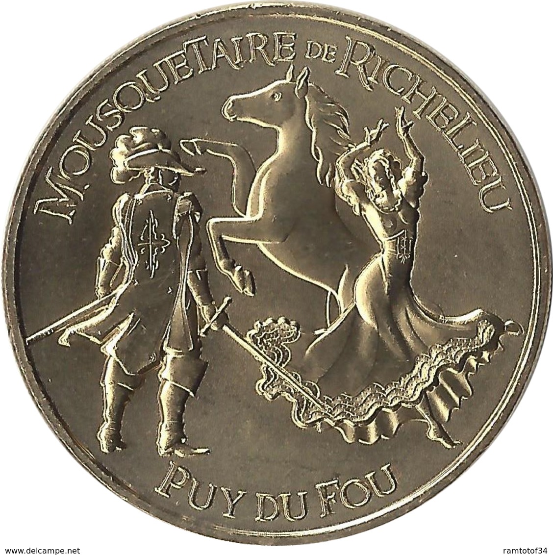 2020 MDP198 - LES EPESSES - Puy Du Fou 21 (mousquetaire De Richelieu 3) / MONNAIE DE PARIS - 2020