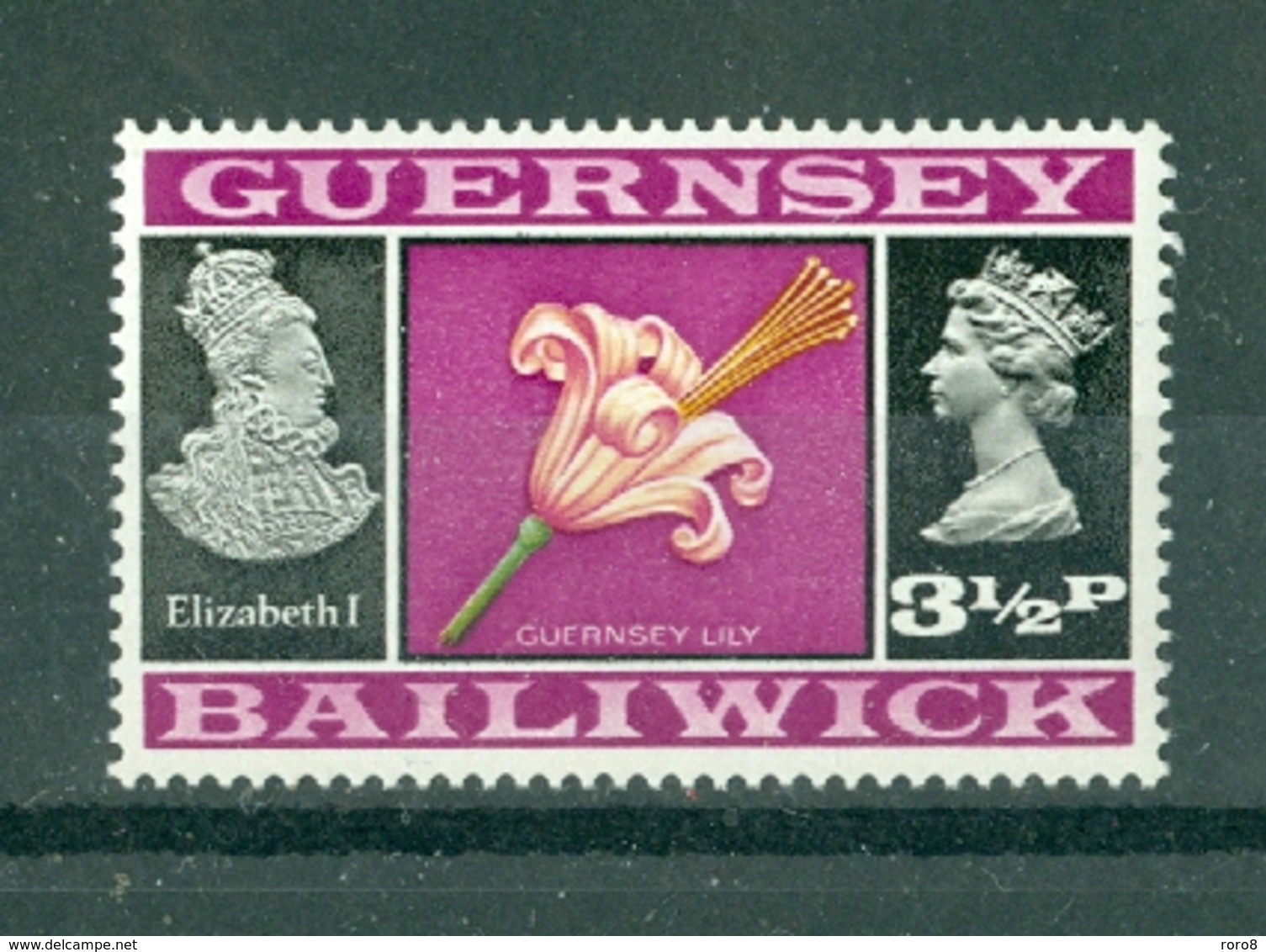 ILE DE GUERNESEY - N° 40** MNH  LUXE FRAICHEUR POSTALE - Types De 1969-70. - Guernsey