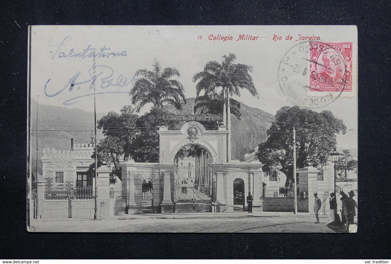 BRÉSIL - Affranchissement Plaisant De Rio De Janeiro Sur Carte Postale Pour La France En 1908  - L 60894 - Briefe U. Dokumente