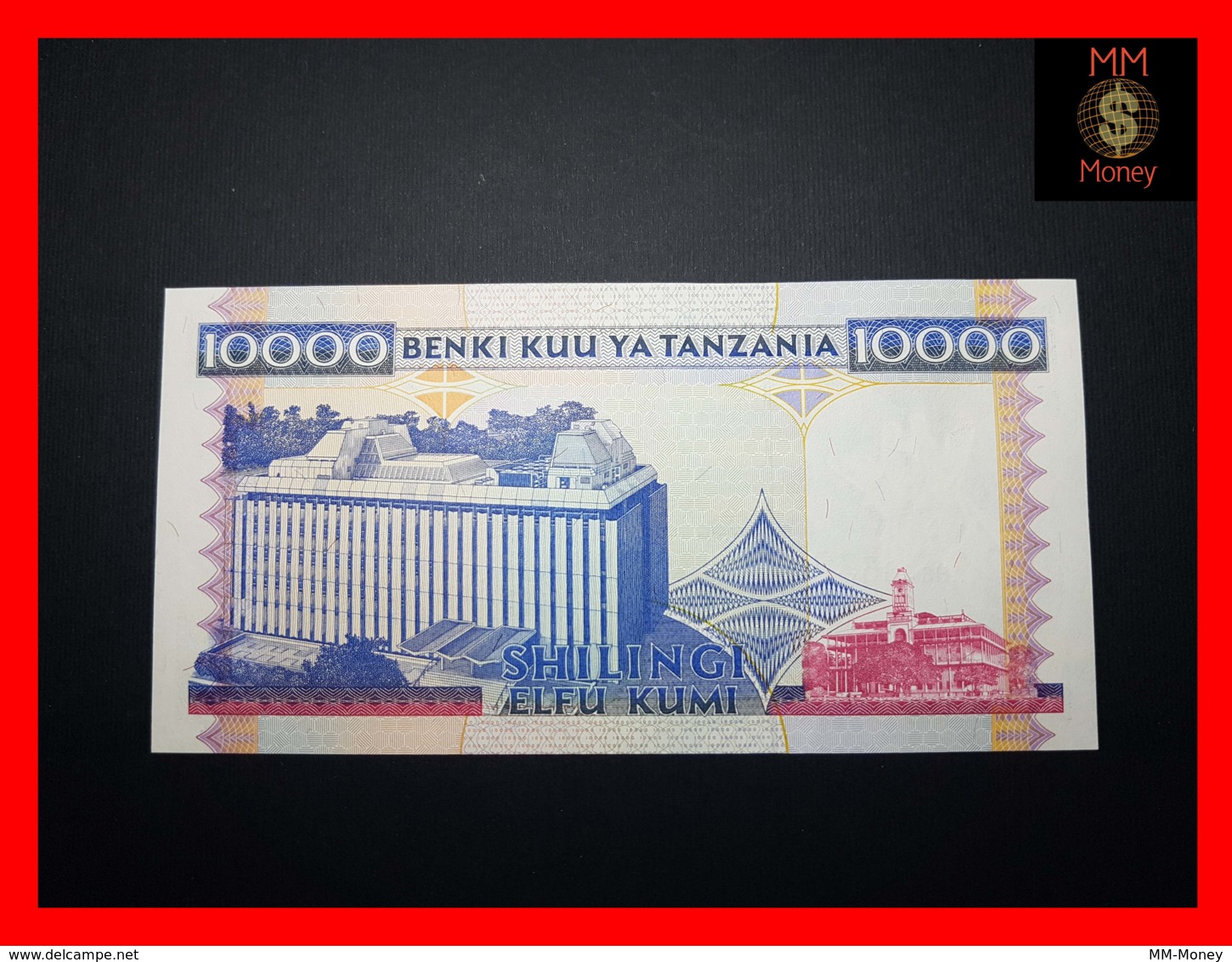 TANZANIA 10.000 10000 Shilingi 1995 P. 29  UNC - Tanzanie