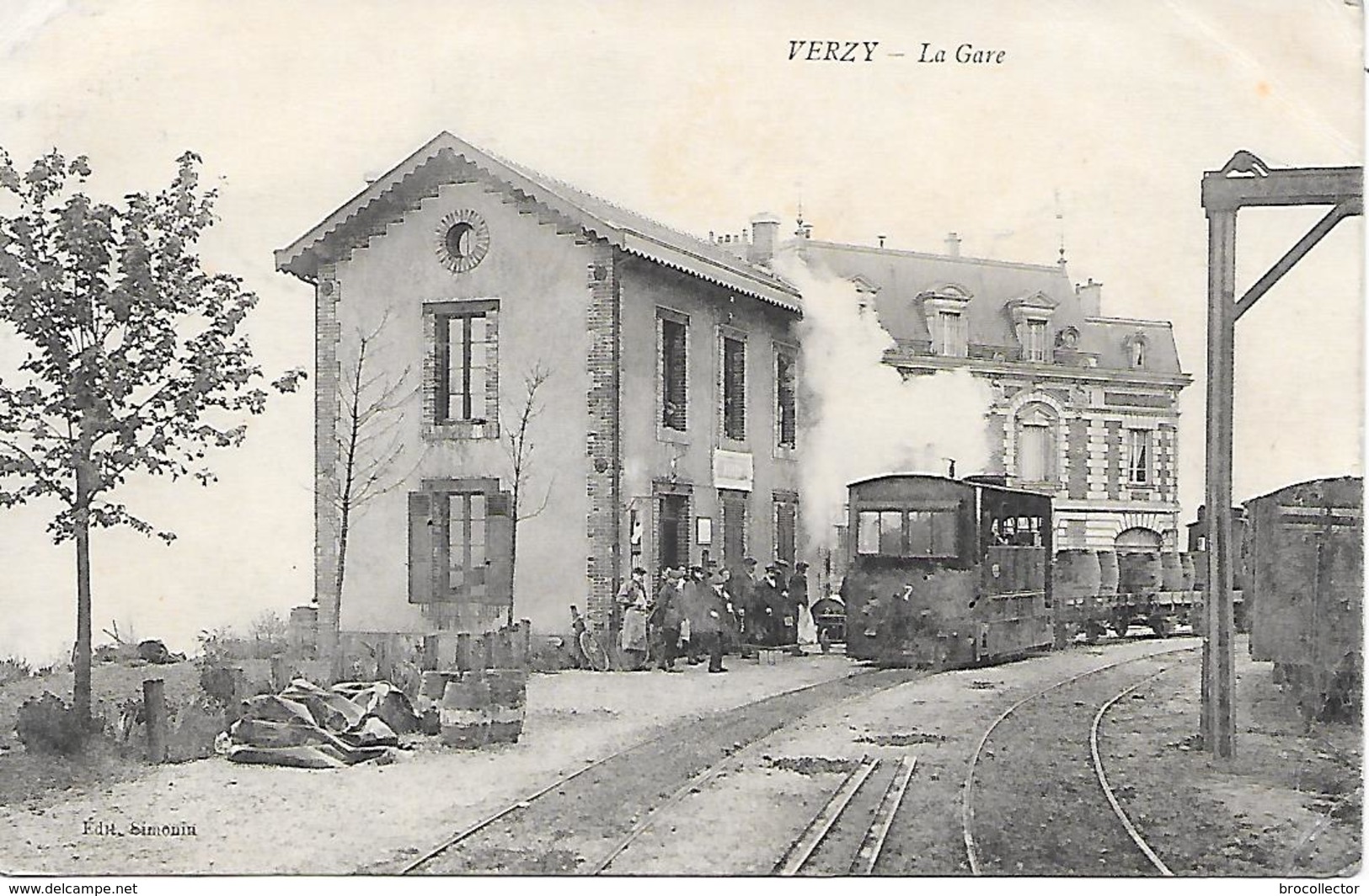 VERZY  ( 51 ) - La Gare - Verzy