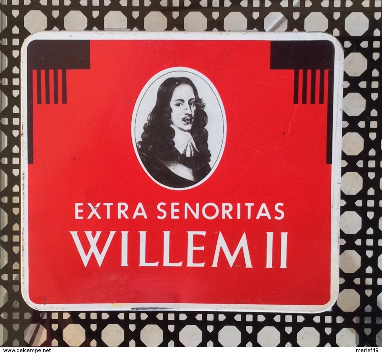 BOITE CIGARES WILLEM II EXTRA SENORITAS - Altri & Non Classificati