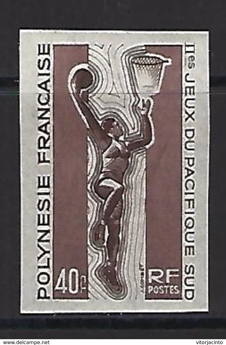 French Polynesia - Non-indented Stamps - 2015 Pacific Games - Imperforates, Proofs & Errors