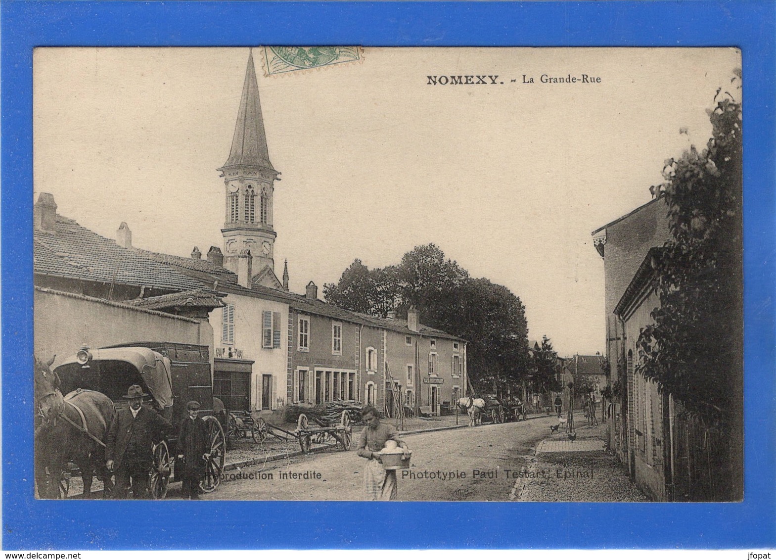 88 VOSGES - NOMEXY La Grande-Rue - Nomexy