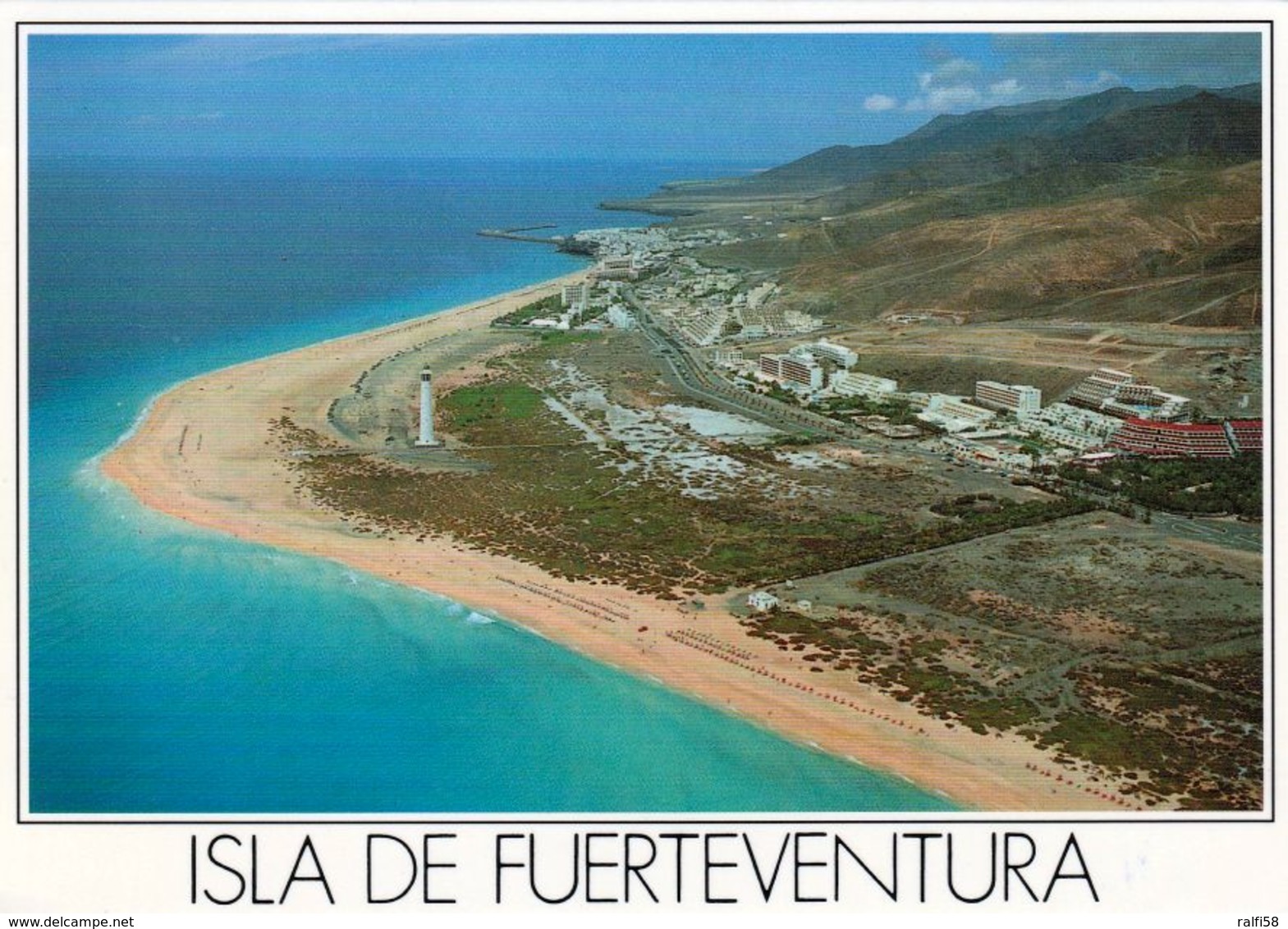 1 AK Insel Fuerteventura * Blick Auf Jandia Auf Der Insel Fuerteventura - Luftbildaufnahme * - Fuerteventura