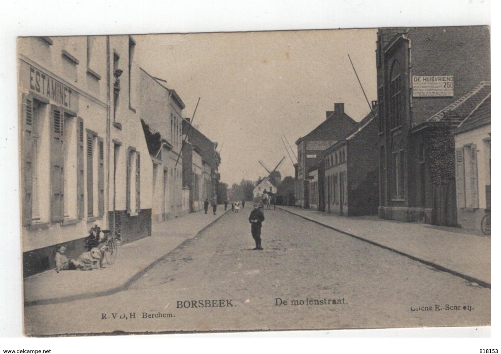 BORSBEEK   De Molenstraat - Borsbeek