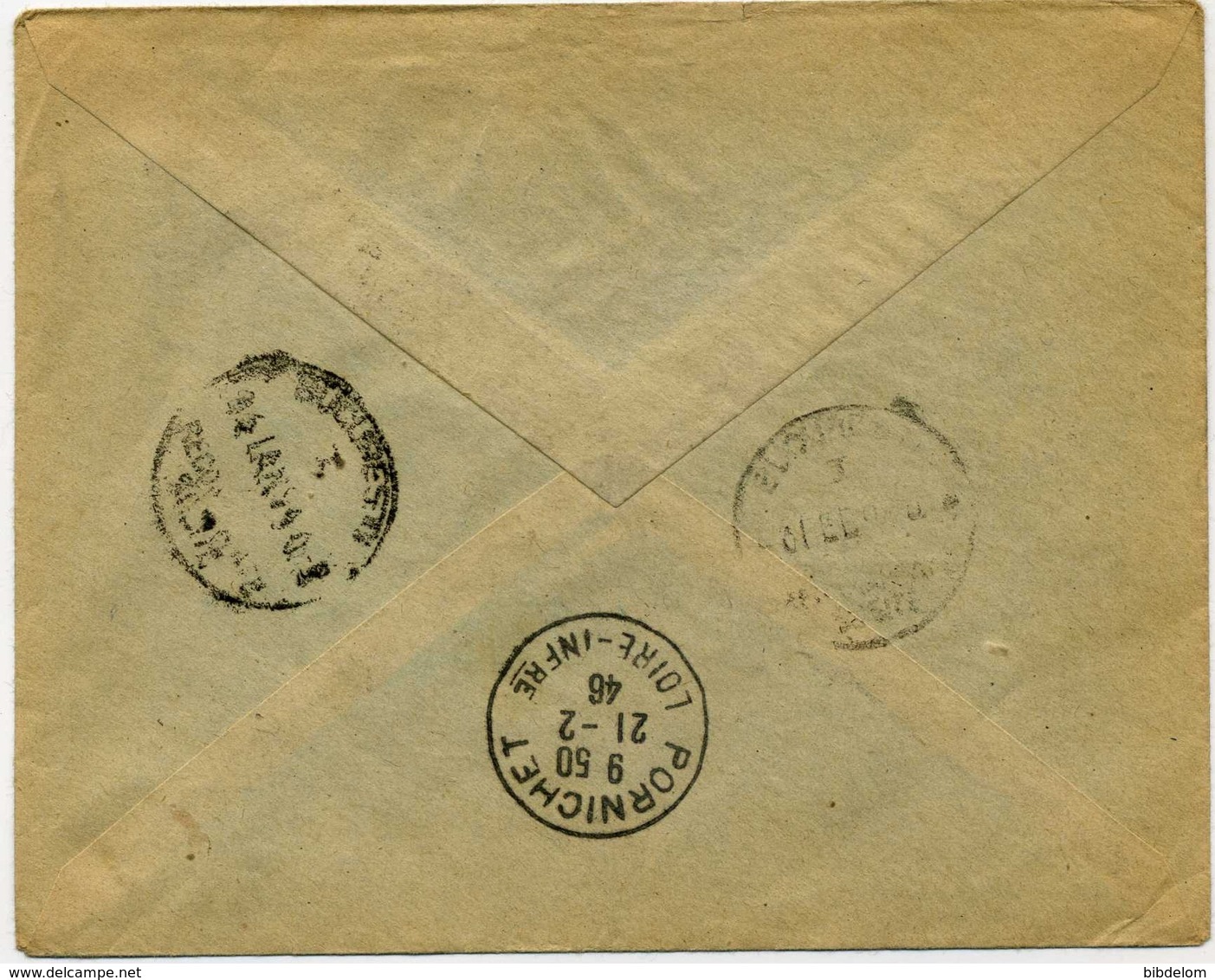 SERVICE POSTAL AERIEN - 1927-1959 Lettres & Documents