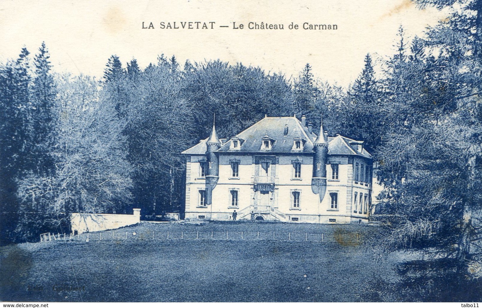 34 - La Salvetat Sur Agout - Lot De 5 Cartes - Chateau De Carman - La Salvetat