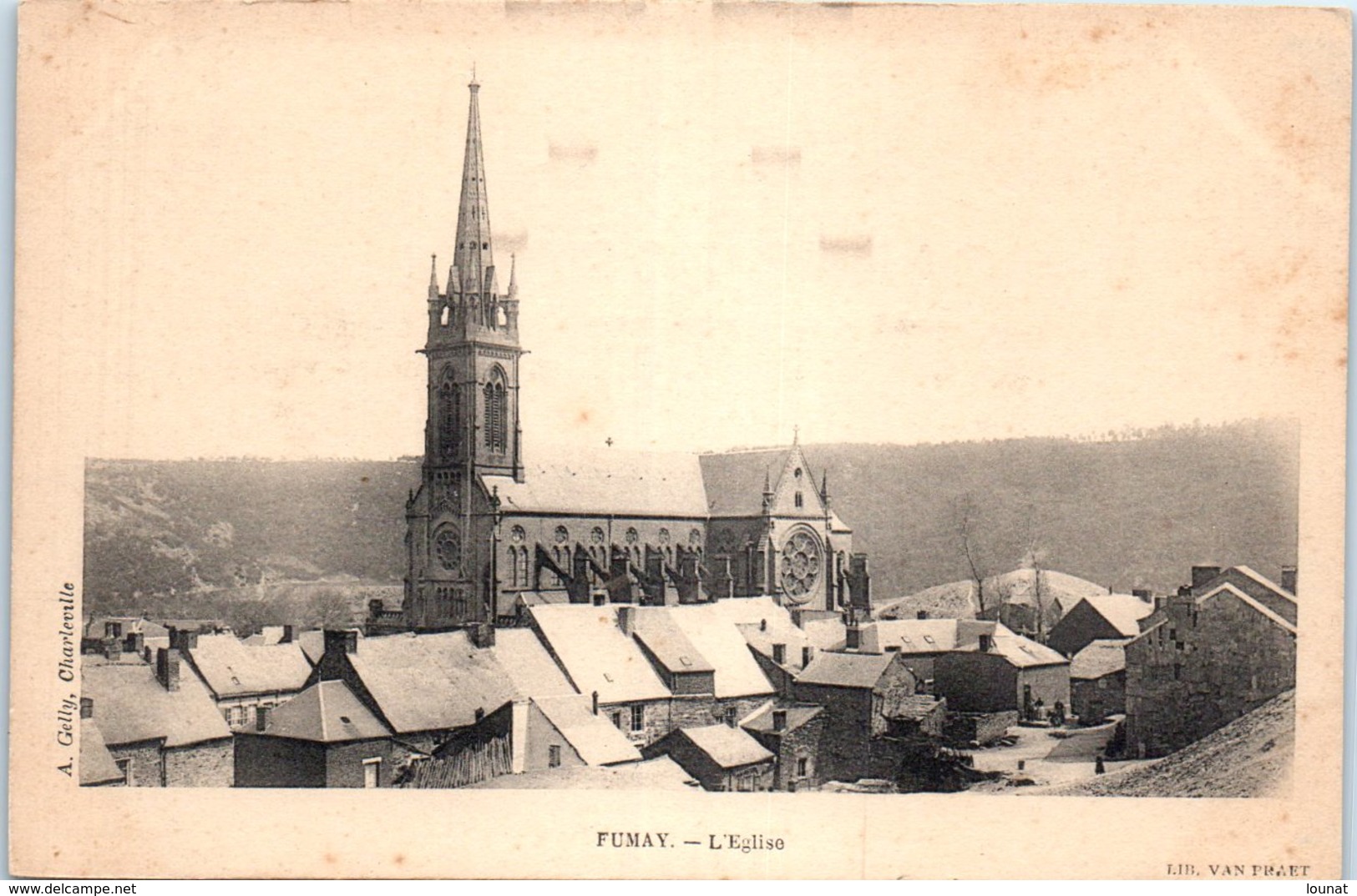 08 FUMAY - L'église     * - Fumay