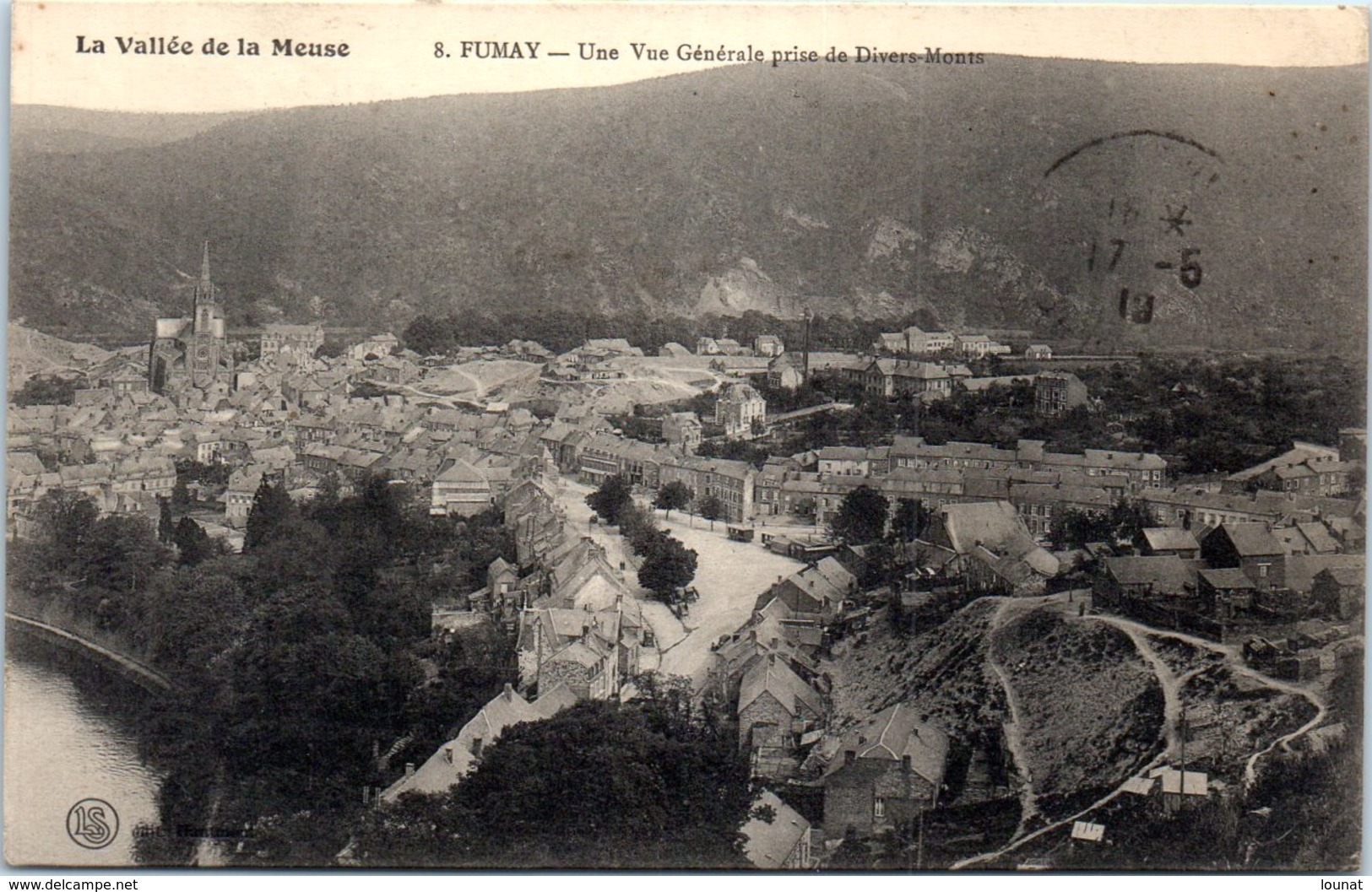 08 FUMAY - Une Vue Générale Prise De Divers Monts * - Fumay