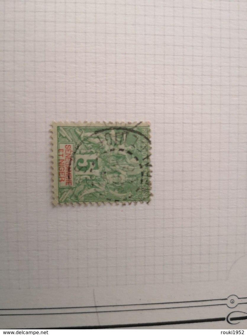 Sénégambie Et Niger N° 4, 5 Et 6. Oblitérés T.B. - Used Stamps