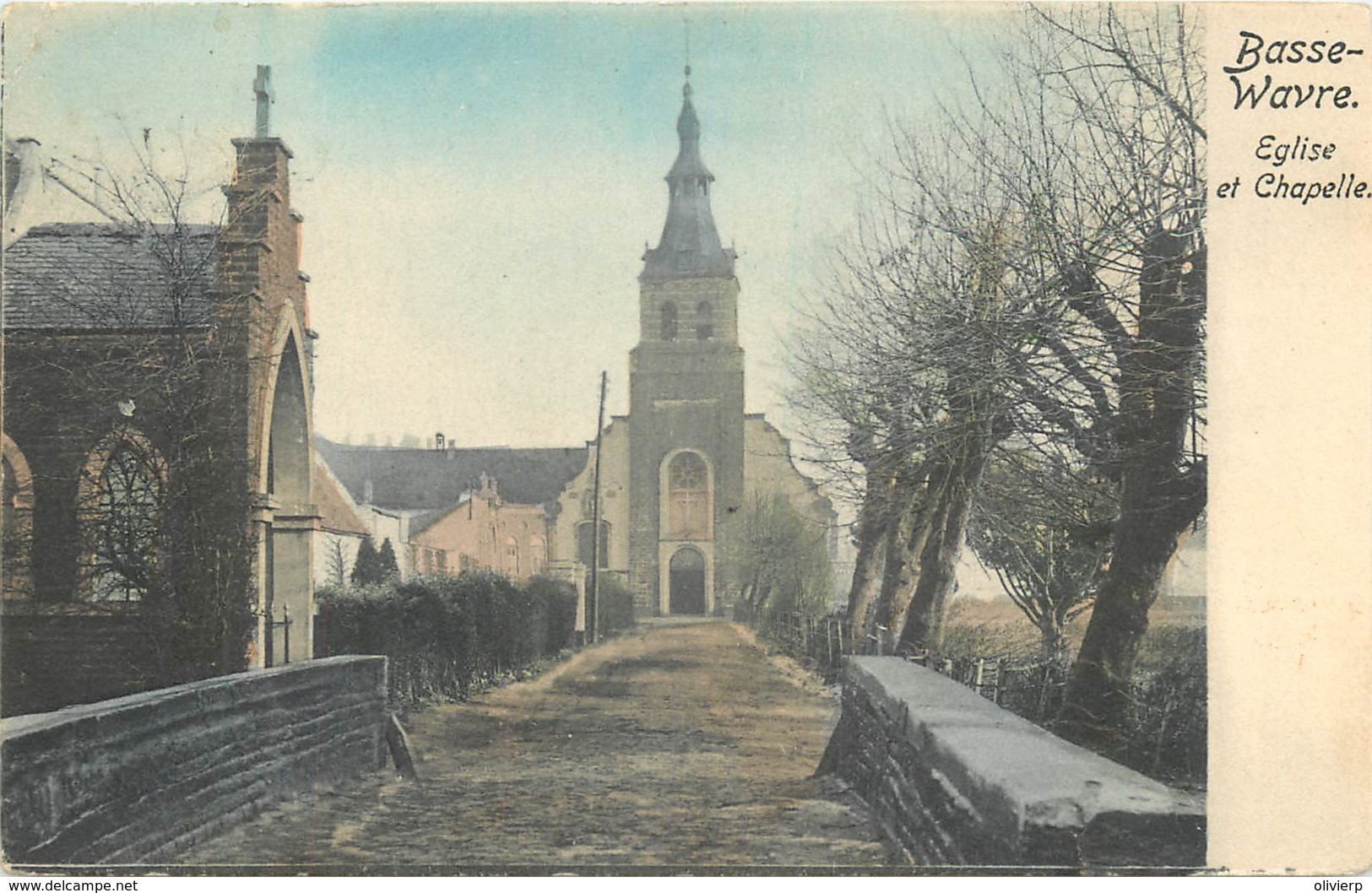 Belgique - Wavre - Basse-Wavre - Eglise Et Chapelle - Couleurs - Wavre