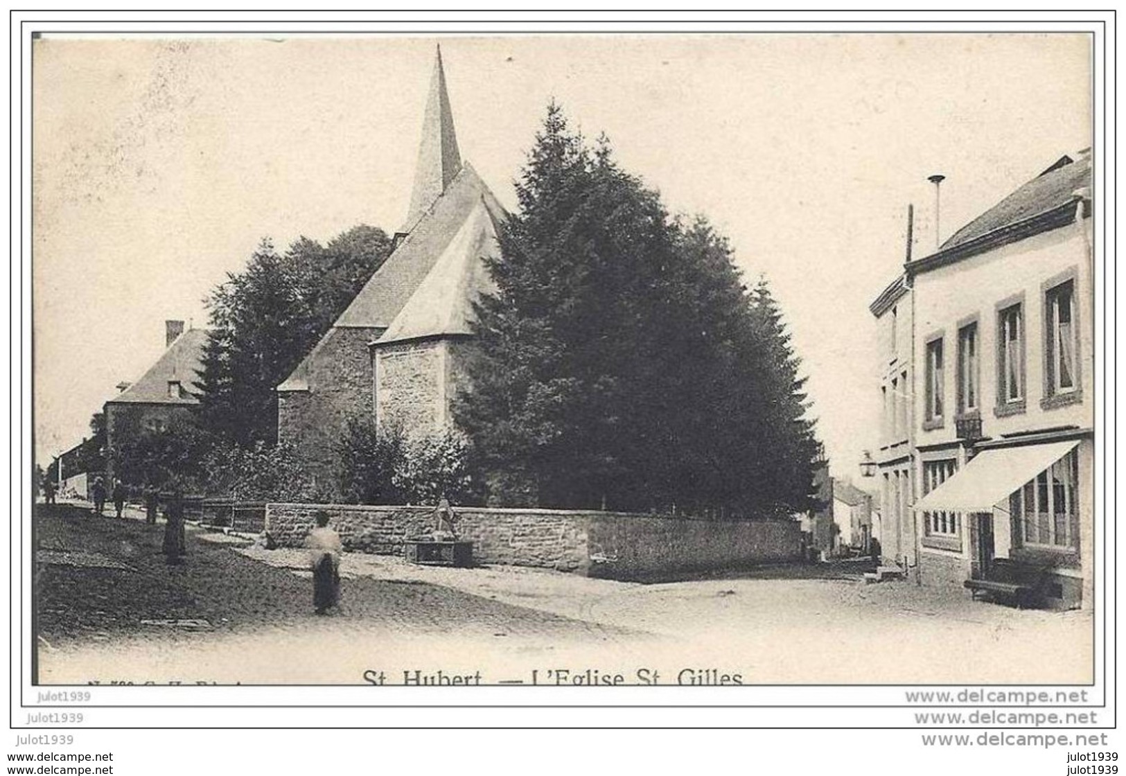 SAINT - HUBERT ..-- L ' Eglise Saint - Gilles . - Saint-Hubert