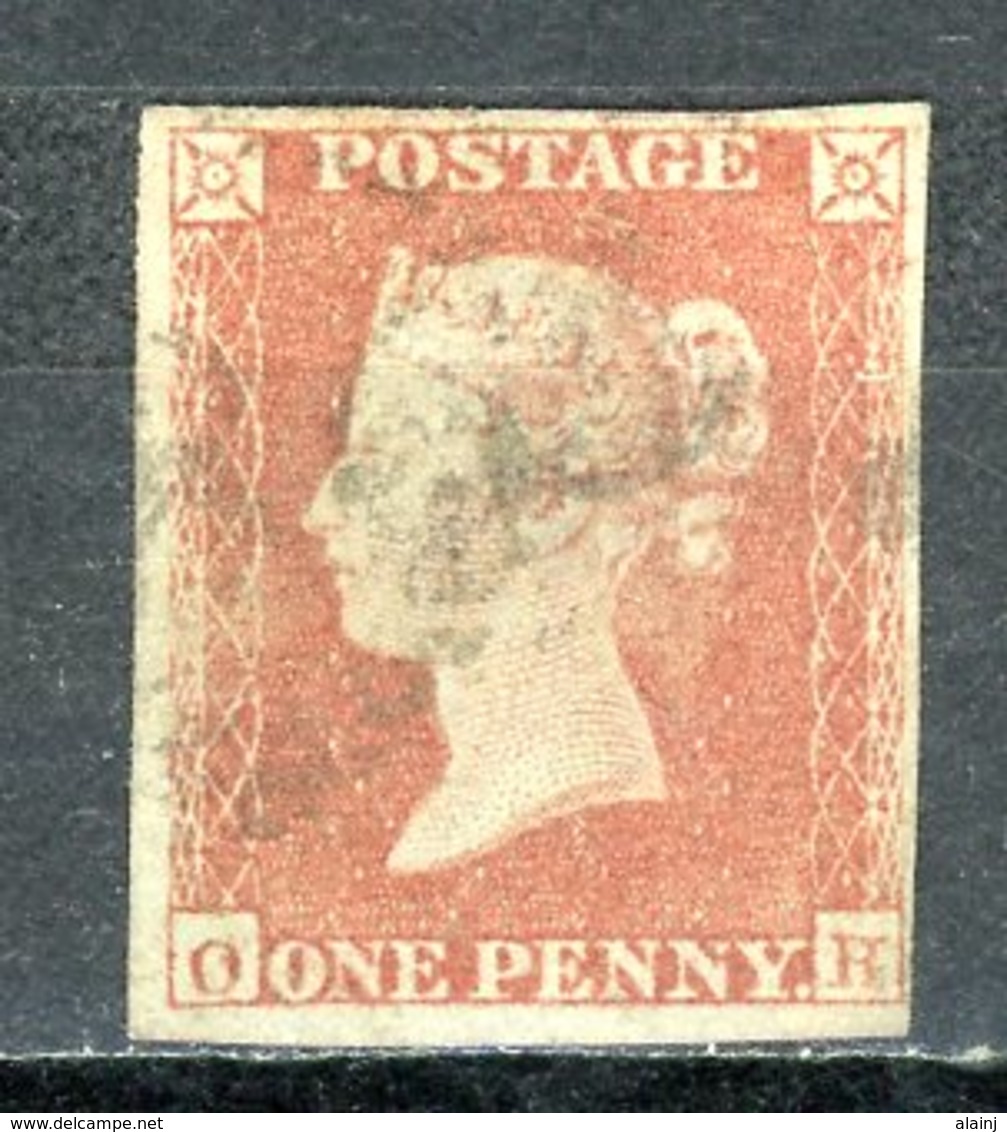 GB   Y&T   3     Obl    ---    4 Belles Marges --  Bon état - Used Stamps