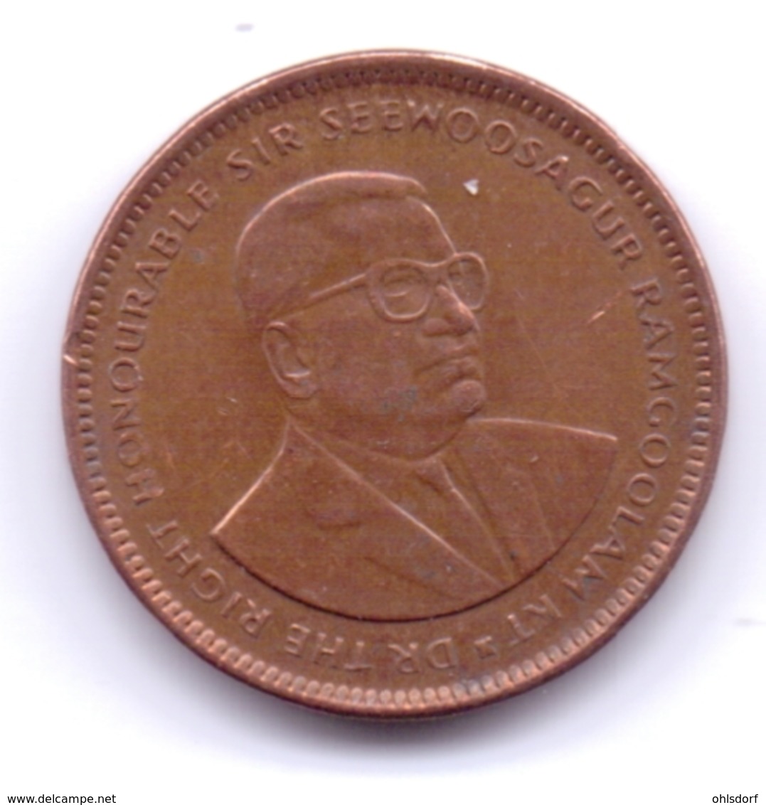 MAURITIUS 2010: 5 Cents, KM 52 - Mauritius