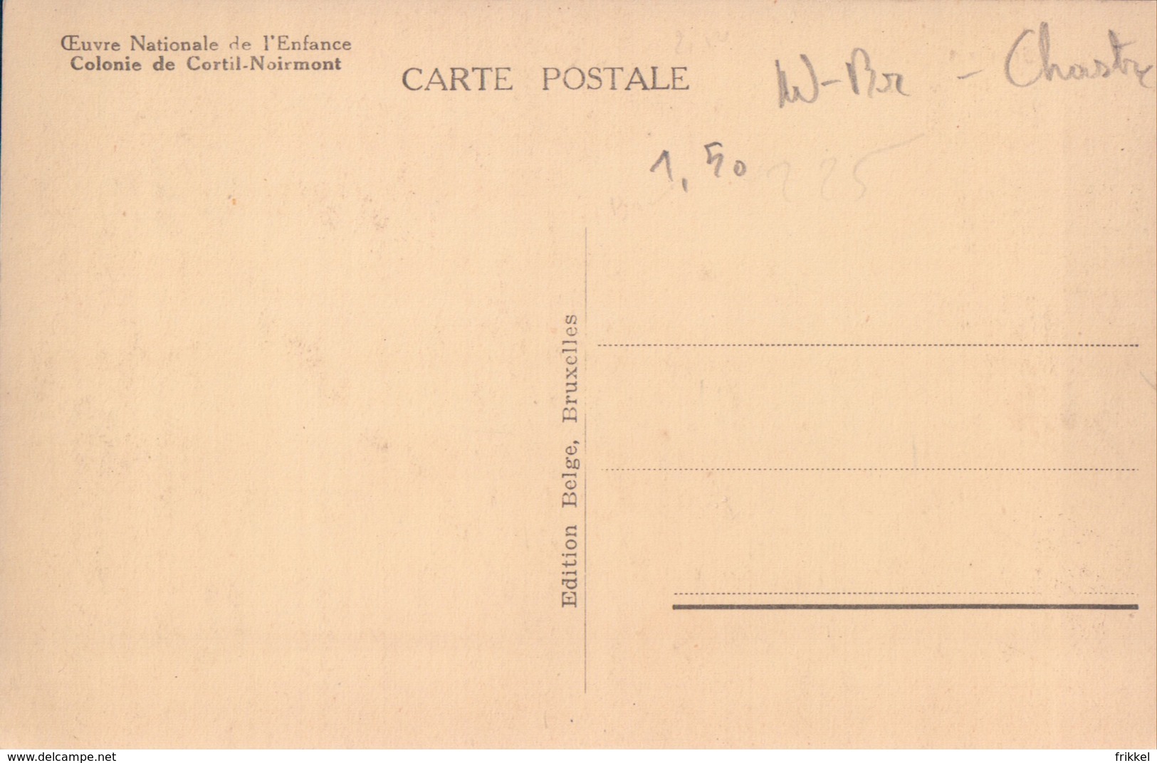 Colonie De Cortil-Noirmont Le Potager - Chastre