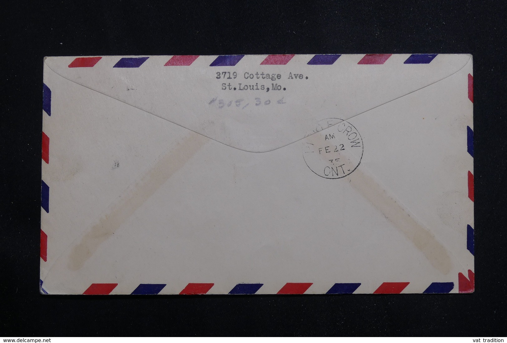 CANADA - Enveloppe 1er Vol Collins / Pickle Crow En 1935 Pour St Louis , Affranchissement Plaisant - L 61010 - Brieven En Documenten
