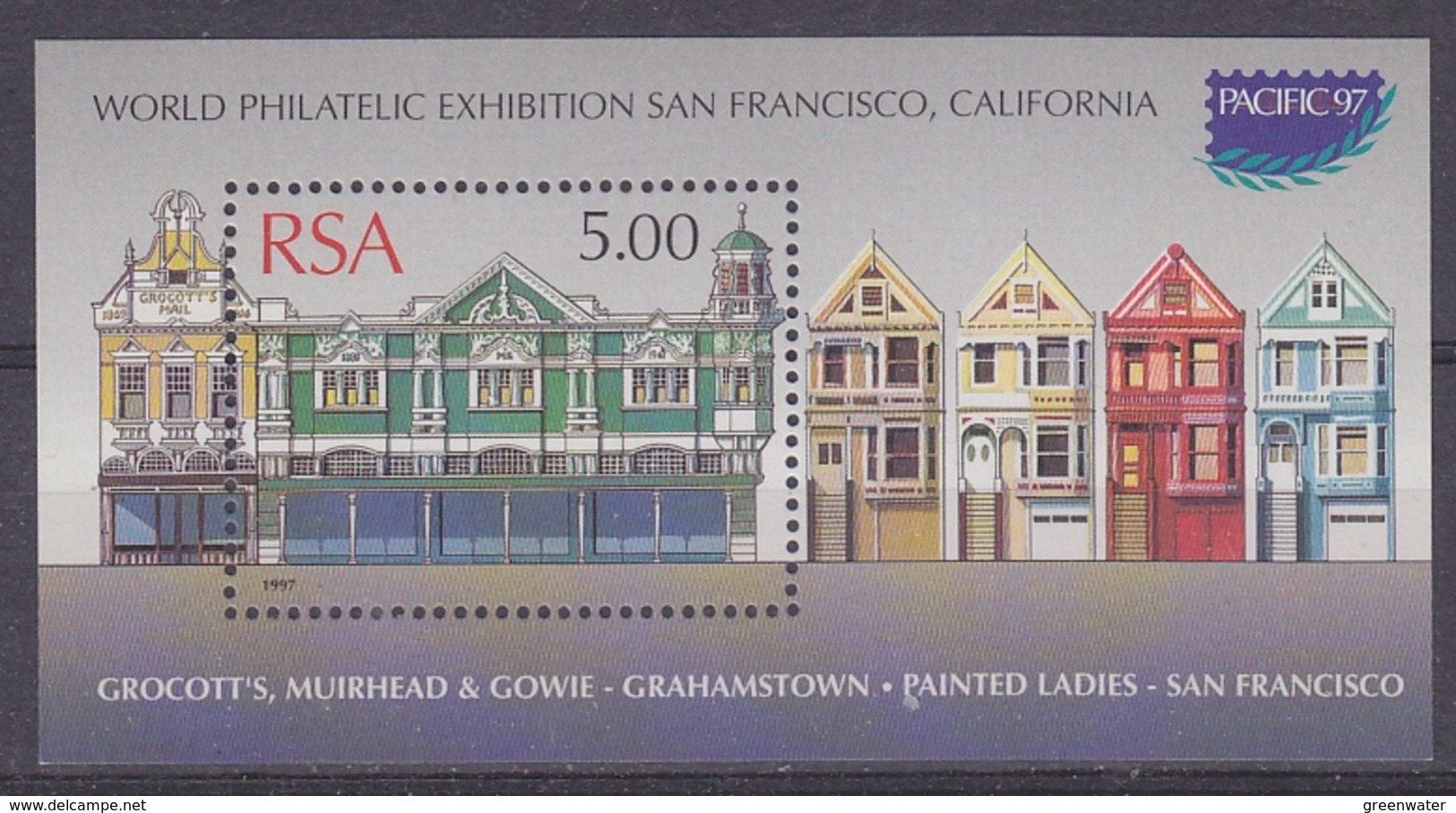 South Africa 1997 Pacific '97 M/s ** Mnh (47676 Promotion) - Blocks & Sheetlets