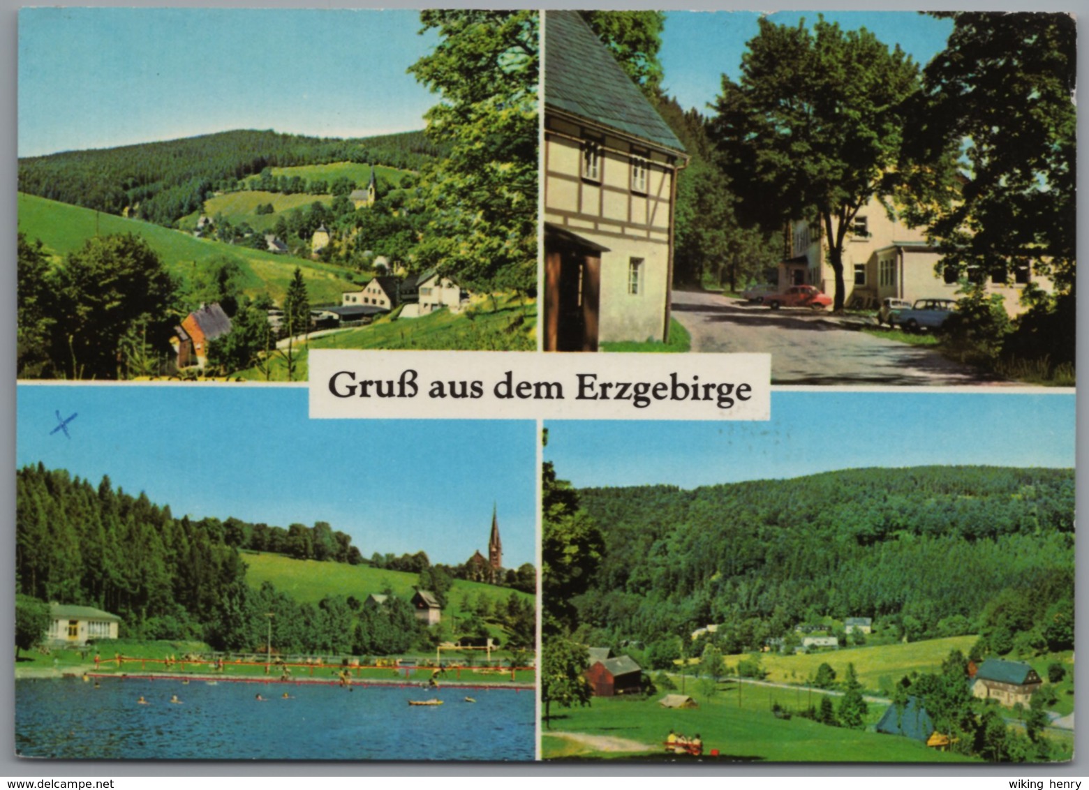 Rechenberg Bienenmühle Holzhau - Mehrbildkarte 1 - Rechenberg-Bienenmühle
