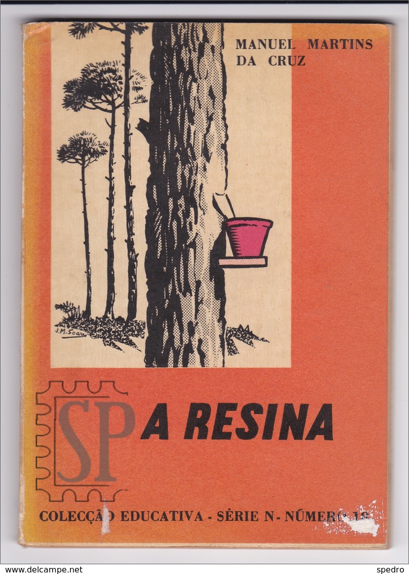 Portugal 1966 A Resina Manuel Martins Da Cruz Colecção Educativa Série N N.º 18 DGEP Direção Geral Ensino Primário - School