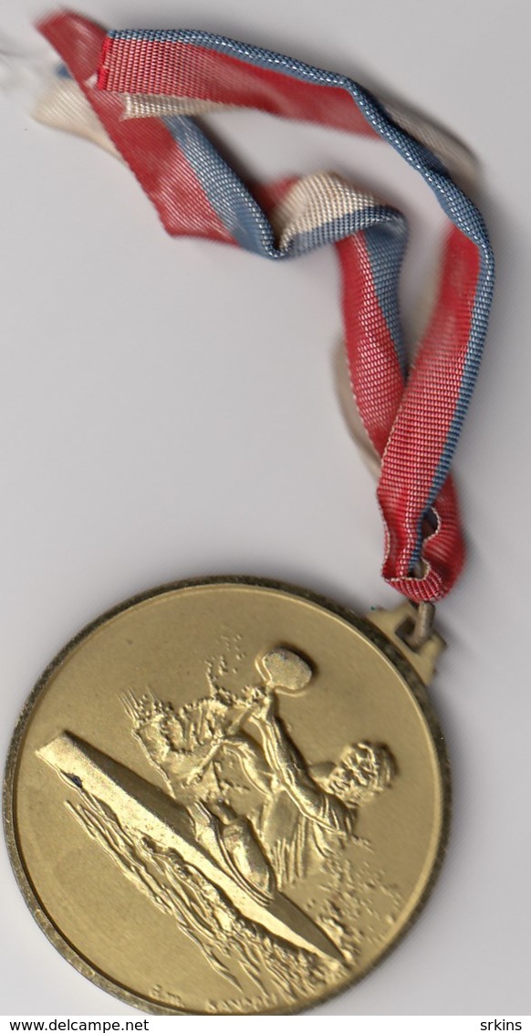 "Gold" Medal Yugoslavia Cup 1984 Rowing Kayak Canoe Koper Slovenia - Rowing