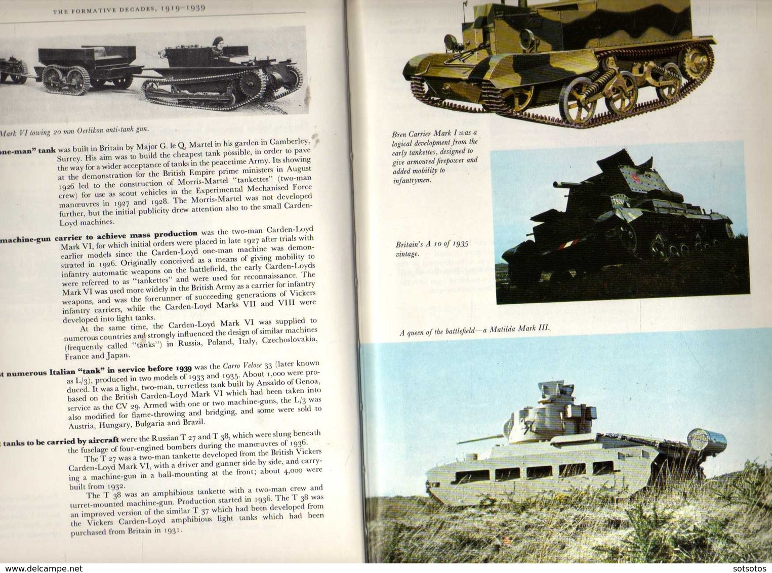 Tank Facts and Feats: Kenneth Macksey, The Guinness book of _ ed. 1972 – 240 pages plenty of nice illustrations, in good