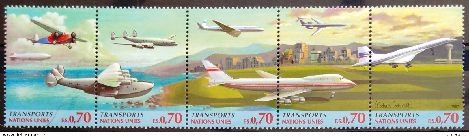 NATIONS-UNIS  GENEVE                  N° 333/337                      NEUF** - Nuevos