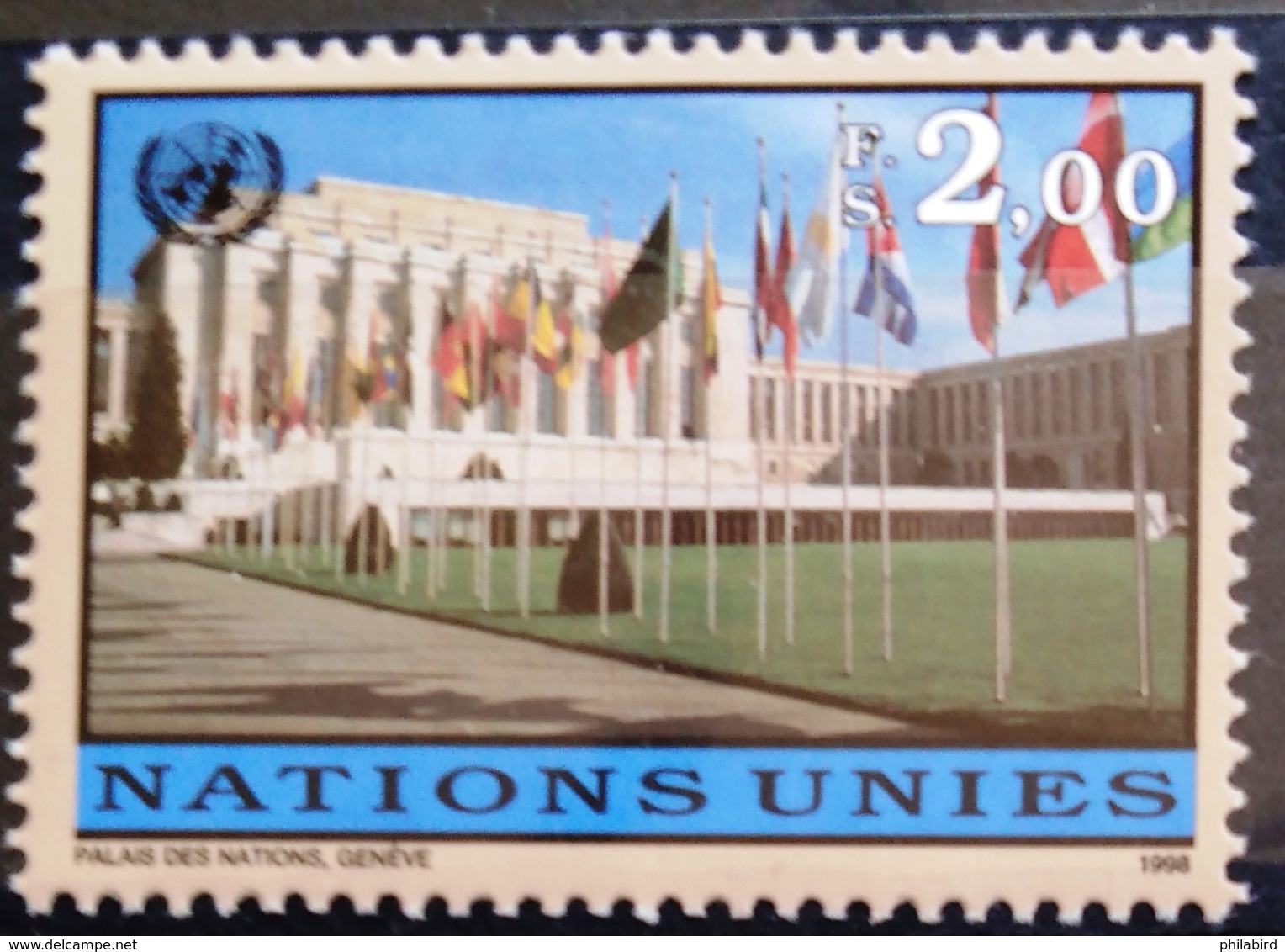 NATIONS-UNIS  GENEVE                  N° 348                      NEUF** - Unused Stamps