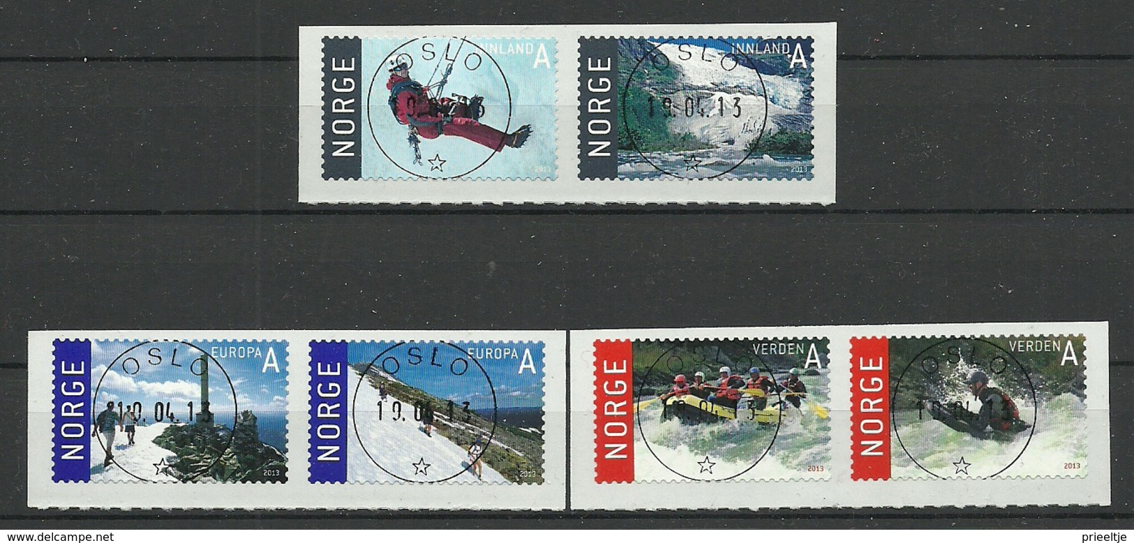 Norway 2013 Tourism Central Cancel Y.T. 1759/1764 (0) - Gebraucht