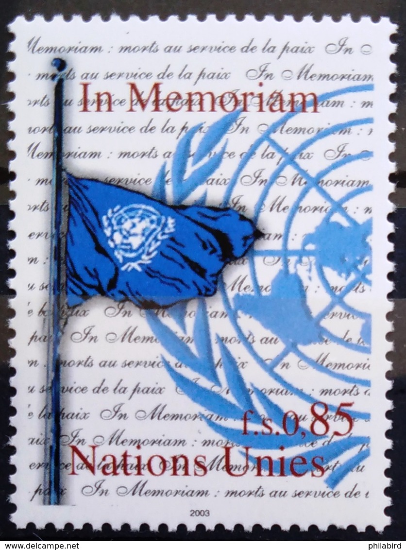 NATIONS-UNIS  GENEVE                  N° 485                      NEUF** - Unused Stamps