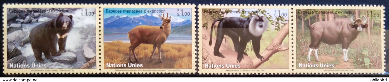 NATIONS-UNIS  GENEVE                  N° 494/497                      NEUF** - Nuevos