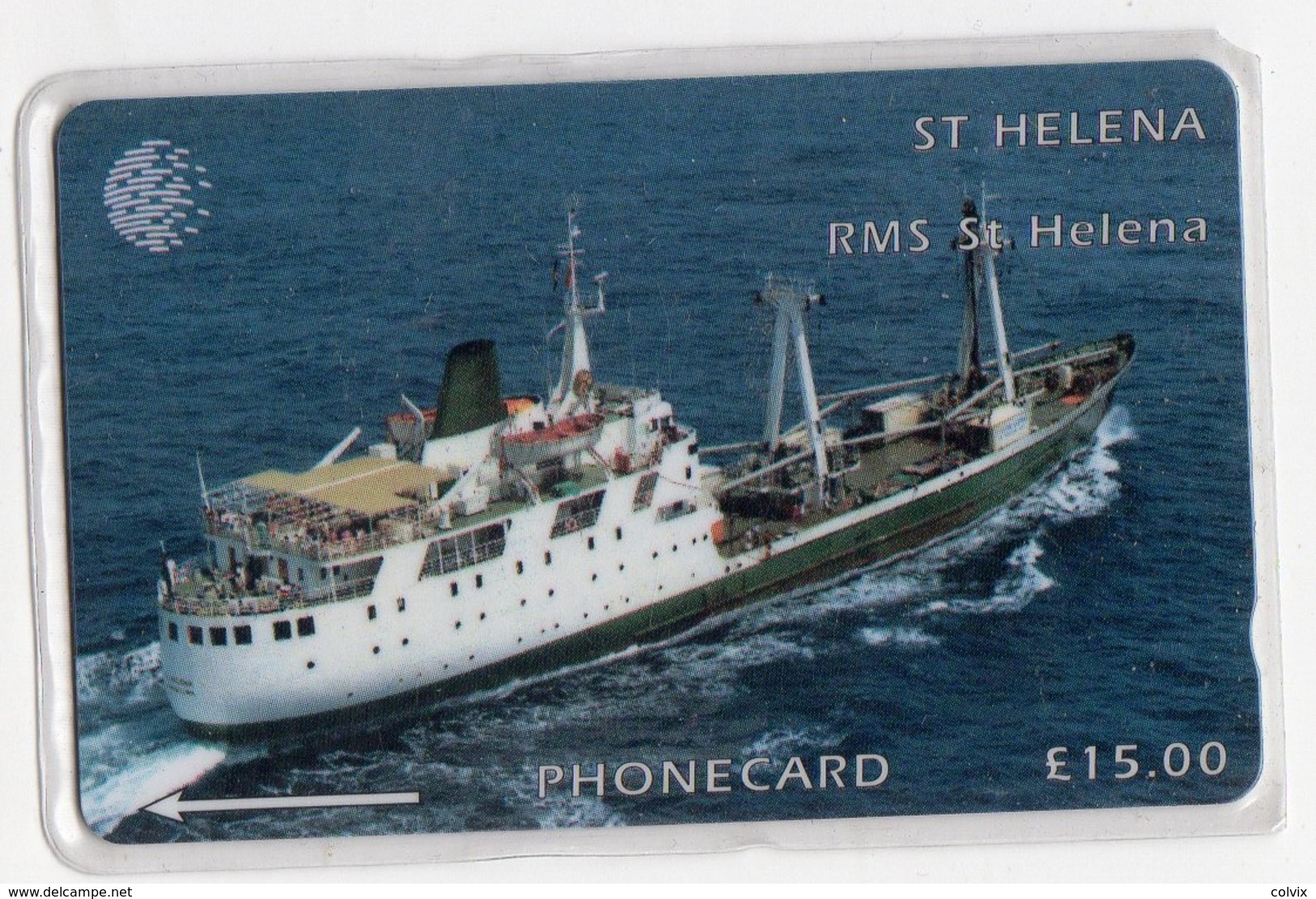 SAINTE-HELENE  Ref MV CARDS STH-14 15£ RMS SAINT HELENA SHIP 2 1500 Ex.CN :5CSHC - St. Helena Island