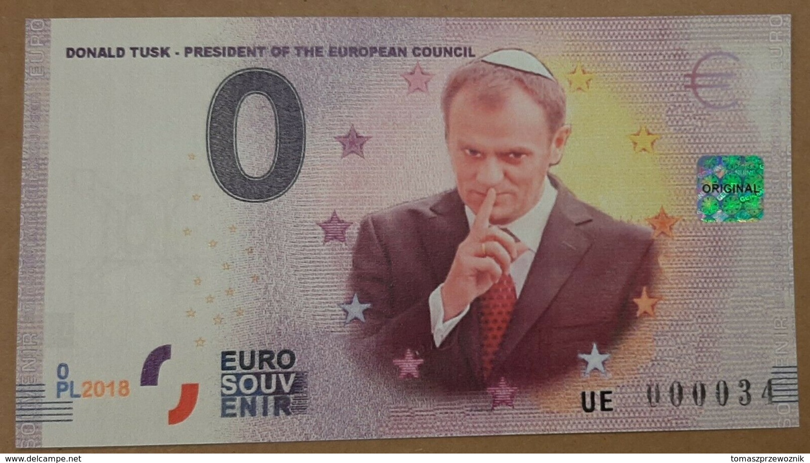 0 Euro POLAND President Of The European Council - Donald Tusk 2018 - Other & Unclassified