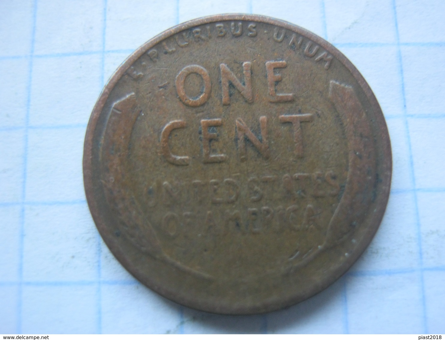 United States , 1 Cent 1935 S - 1909-1958: Lincoln, Wheat Ears Reverse