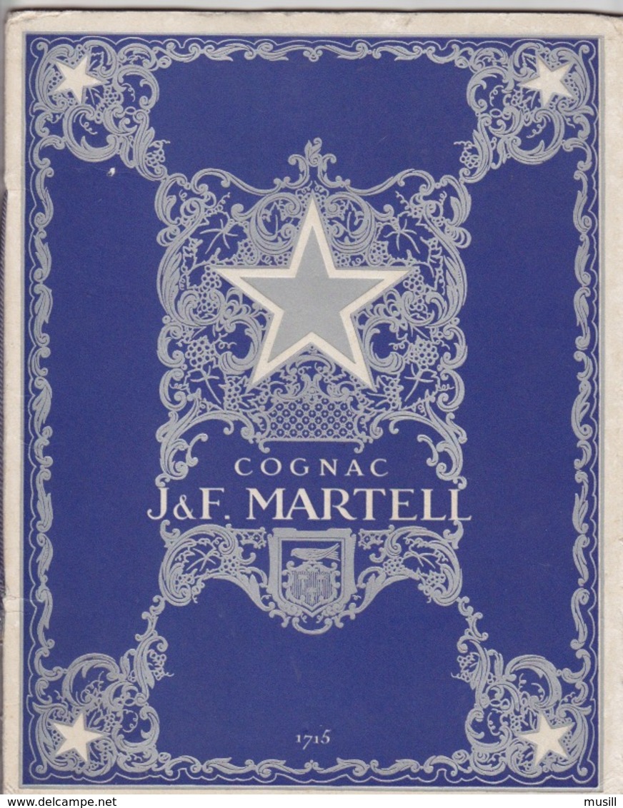 Cognac J & F. Martell. A Nos Clients Et Agents. - Poitou-Charentes